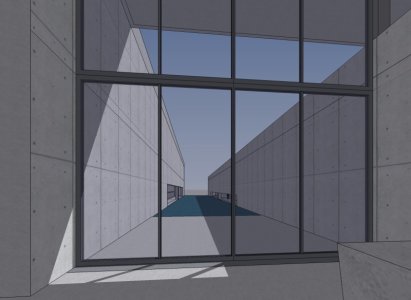 普利策基金会美术馆，现代主义大师安藤忠雄名作，2层