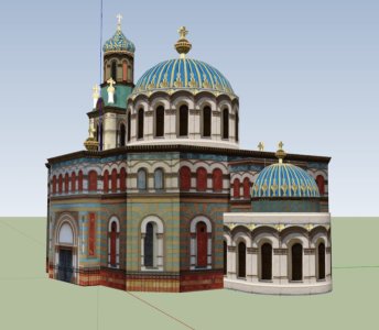 东正教教堂，3层