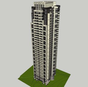超高层住宅，artdeco，38层