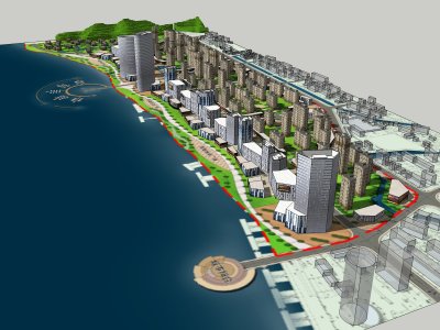 城市规划，现代主义风格