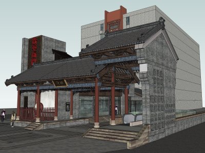 古建筑，中式风格