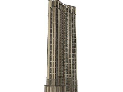 住宅楼，西方新古典，31层