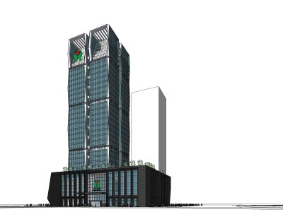 银行，现代主义风格，28层