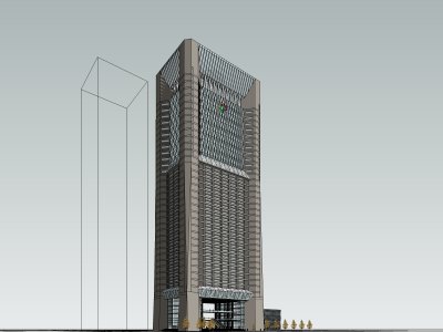 办公楼，现代主义风格，36层