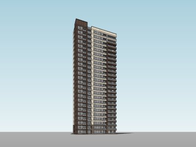 住宅，现代主义风格，33层