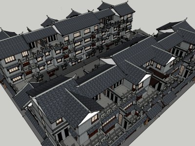 住宅，多层，中式风格