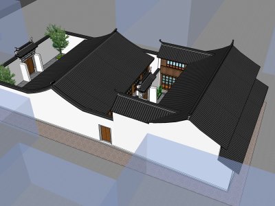 别墅，东方新古典，2层