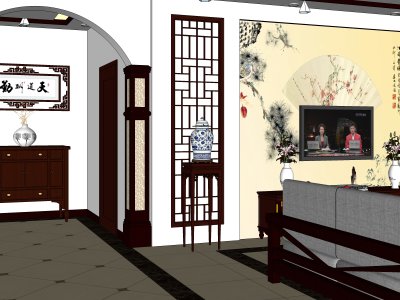 住宅室内，装饰设计，中式风格